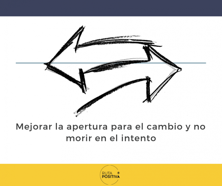 Mejorar apertura para el cambio